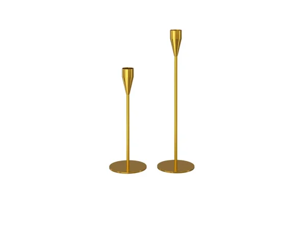 Piet Hein - Venus & Jupiter Kerzenhalter Set Brass
