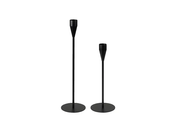 Piet Hein - Venus & Jupiter Maxi Kerzenhalter Black