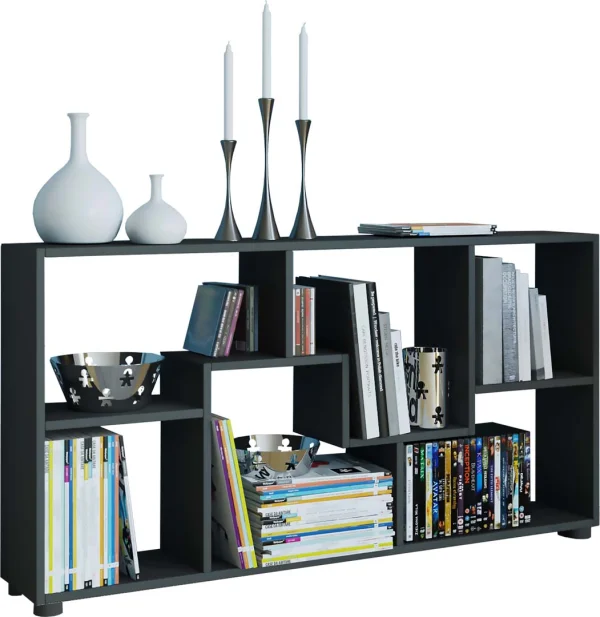Pintal Regal 6 Ablagen schwarz.