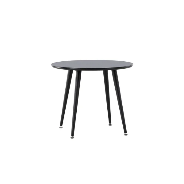 Plaza Esstisch für Kinder Ø60 cm schwarz.