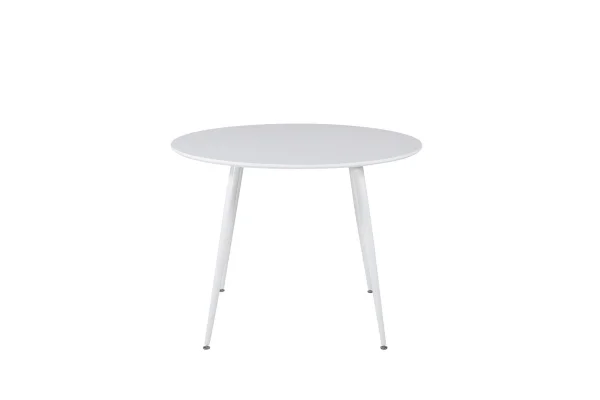 Plaza Esstisch Ø100cm weiß.