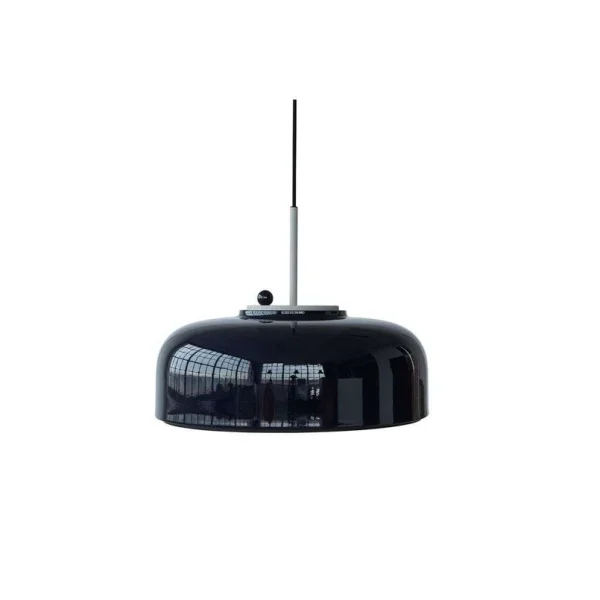 PLEASE WAIT to be SEATED - Podgy Pendelleuchte, dunkelblau, Ø 42 cm, dimmbar