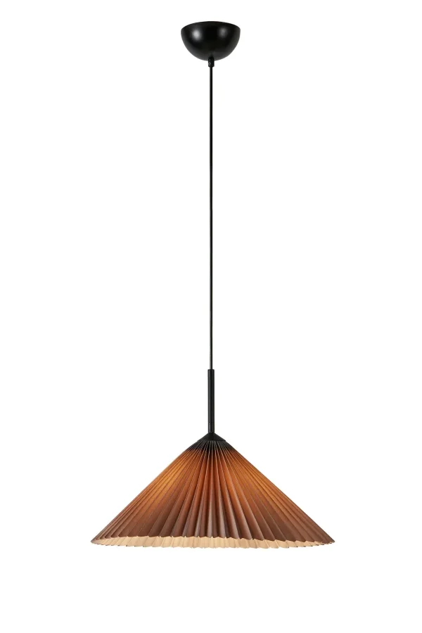 Plisado Hängelampe Grau 50 cm