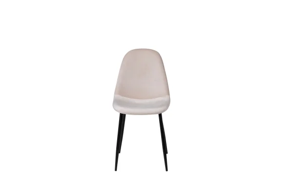 Polar Esszimmerstuhl Velour beige.