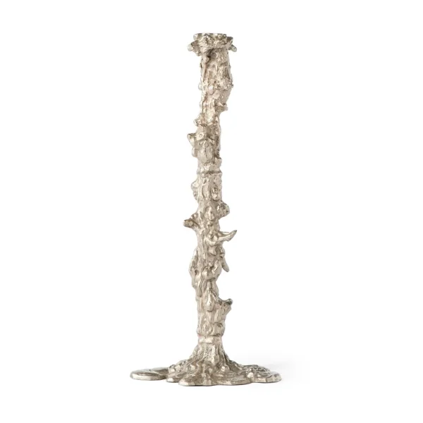 POLSPOTTEN Drip Kerzenständer XXL 50 cm Silber