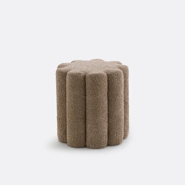 Polsterhocker Justyna, Bouclé