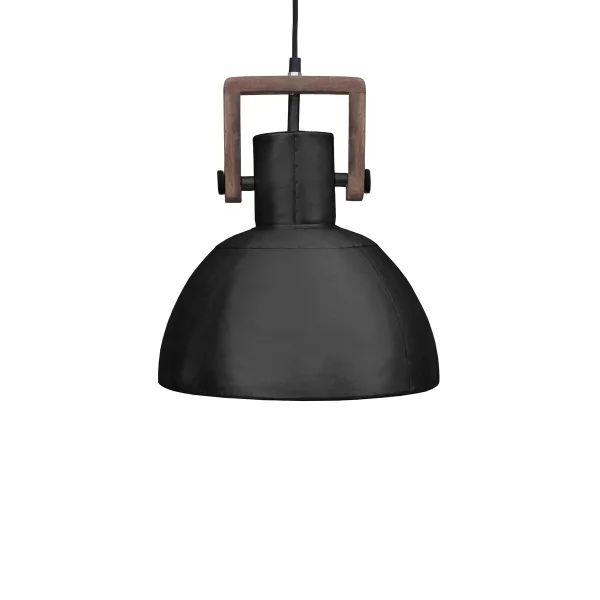 PR Home Ashby single Pendelleuchte Ø29cm Black Zink