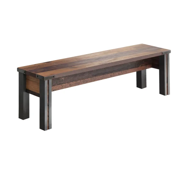 PrimePier Sitzbank Old Wood Dekor, Eiche Dekor.