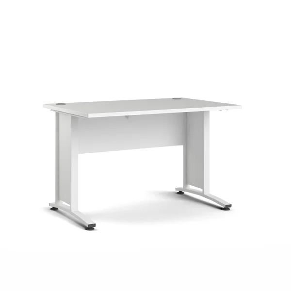 Prisme Schreibtisch Breite 120 cm weiss