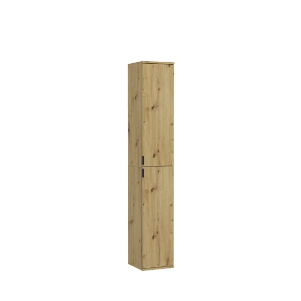 ProjektX Kleiderschrank 2 Türen Eiche Dekor.