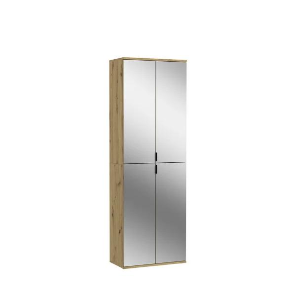 ProjektX Kleiderschrank 4 Türen Spiegel.