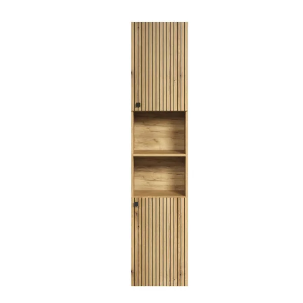 PureBliss Hochschrank Bad Eiche dekor.