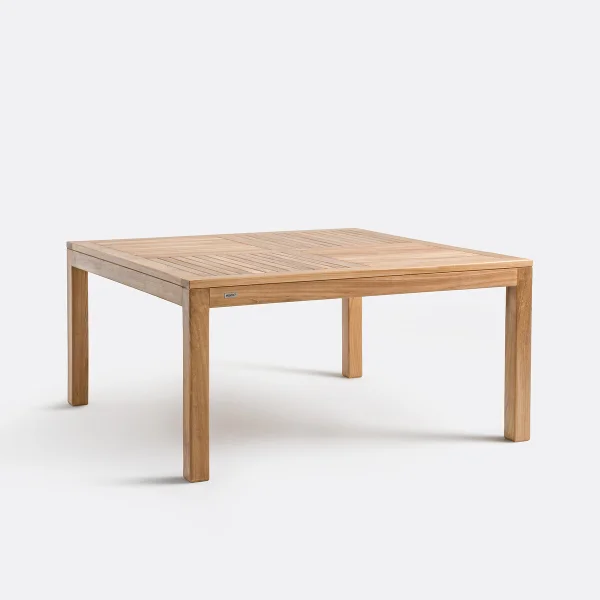 Quadratischer Gartentisch Aus Massivem Teakholz, Angoula