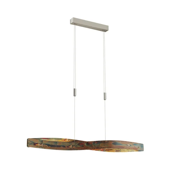 Quitani - Lian Pendelleuchte Gold/Nickel Lucande