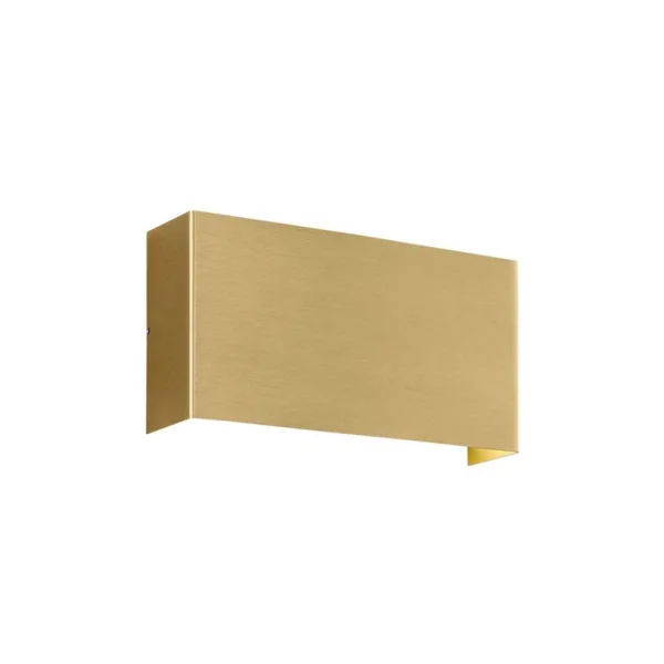Quitani - Maja Wandleuchte L22 Matt Brass Lucande