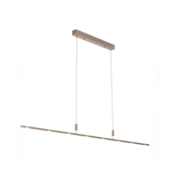 Quitani - Tolu Pendelleuchte L180 Nickel/Chrome Lucande
