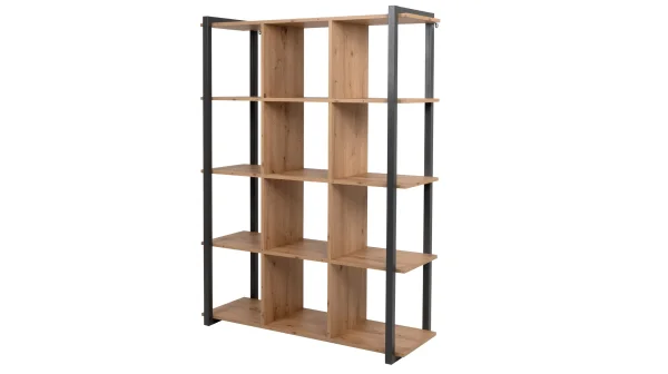 Raumteiler Regal Artisan Eiche 107 x 145 cm - DENVER