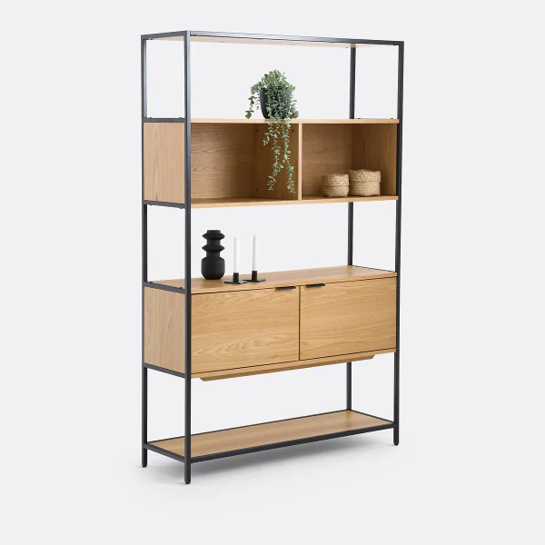 Regalmodul Volga Mit 2 Fächern Und 2 Türen