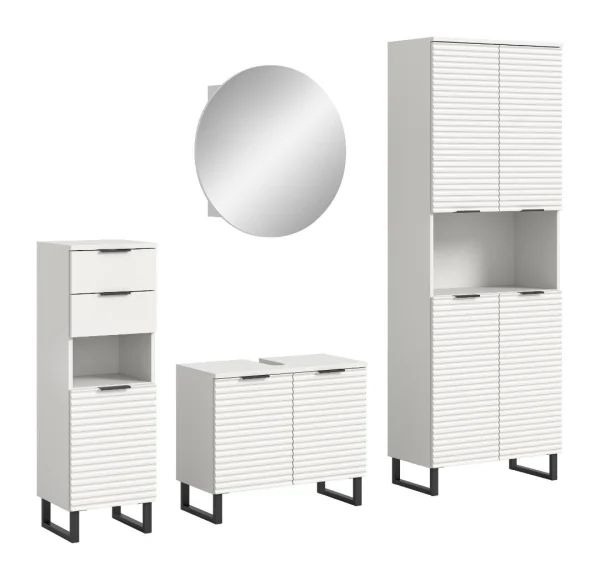 Riff Badmöbelset R3 Weiß.