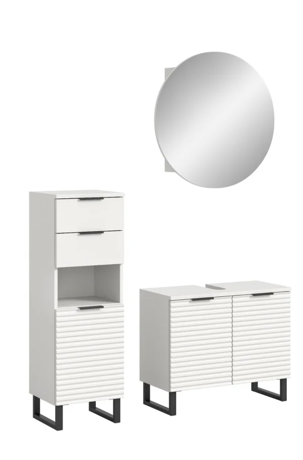 Riff Badmöbelset R4 Weiß.