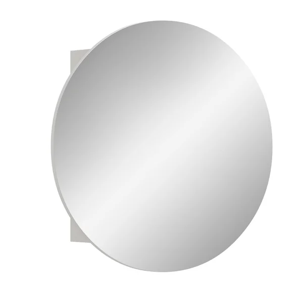 Riff Spiegelschrank Bad Ø70 cm 1 Tür weiß.
