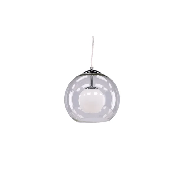 Roche Beleuchtung Pendelleuchte 25x25x25cm Grau.