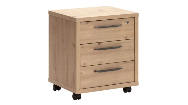 Rollcontainer Artisan Eiche 52 x 62 cm - DISEGNO