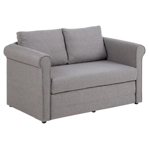 Romy Schlafsofa hellgrau.