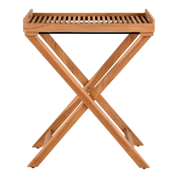 Ronda Beistelltisch 60x40x70cm Teak.