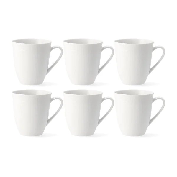 Rörstrand Swedish Grace große Tasse 6er Pack Weiß Weiß 50cl