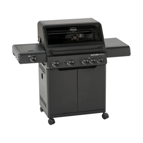 Rösle AllFlame Hero 4 Gasgrill Schwarz