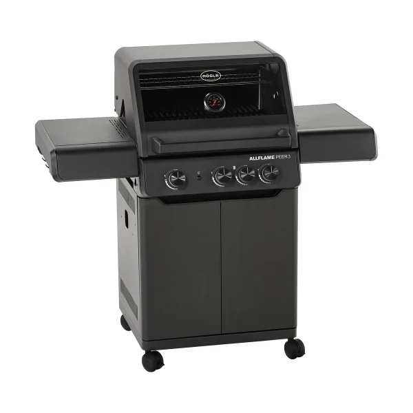 Rösle AllFlame Peer 3 Gasgrill Schwarz