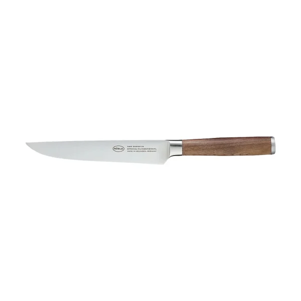 Rösle Masterclass Tranchiermesser 18 cm Edelstahl-Walnuss