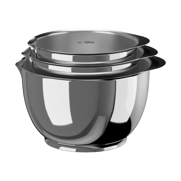 Rosti Margrethe Schüssel-Set 3-teilig Edelstahl