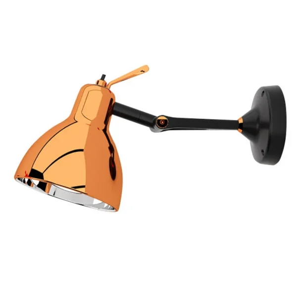 Rotaliana - Luxy H0 Glam Wandlampe, schwarz/kupfer, Glas