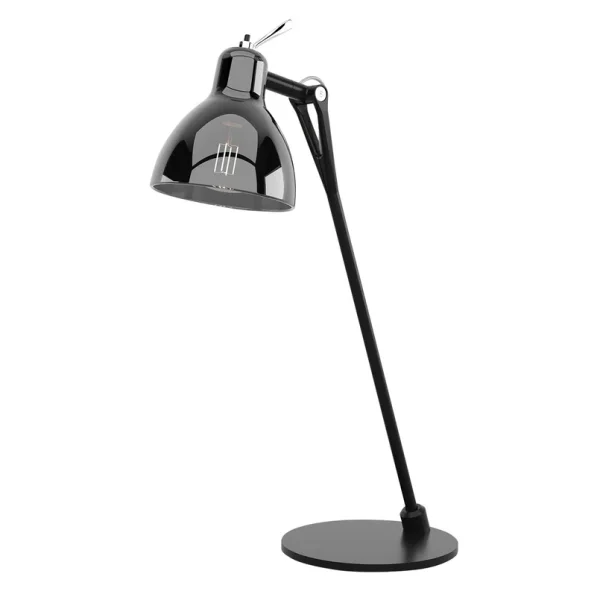 Rotaliana - Luxy T0 Glam Tischlampe, schwarz/rauch, 52 cm