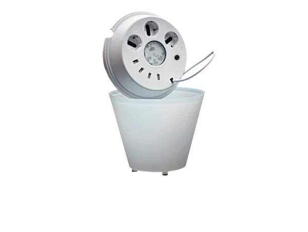 Rotaliana - Multipot+ Portable Tischleuchte Glossy White