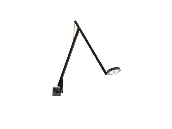 Rotaliana - String W1 Wandleuchte TW Matt Black/Orange