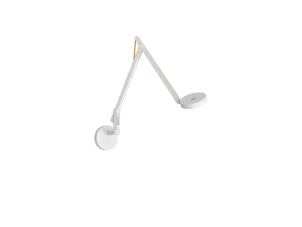 Rotaliana - String W2 Mini Wandlampe, DTW, matt/weiß/orange