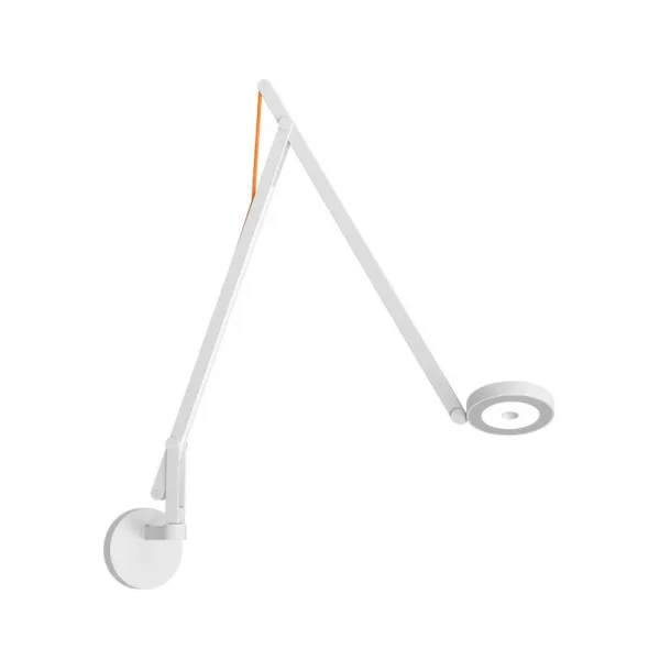 Rotaliana - String W2 Wandleuchte, DTW, matt/weiß/orange