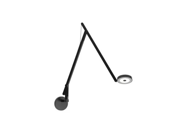 Rotaliana - String W2 Wandleuchte TW Matt Black/Silver