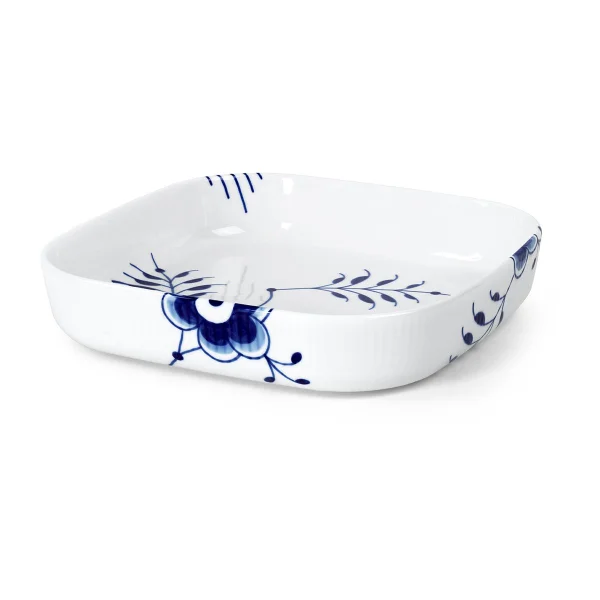 Royal Copenhagen Blue Fluted Mega Auflaufform viereckig 25 x 25 cm