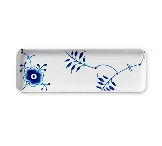 Royal Copenhagen Blue Fluted Mega rechteckiger Teller 36cm