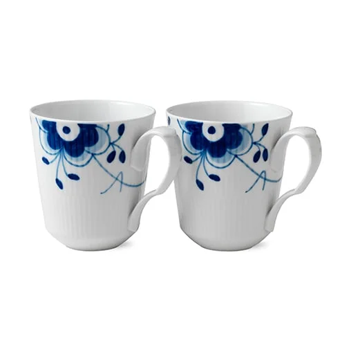 Royal Copenhagen Blue Fluted Mega Tasse 2er Pack 37cl