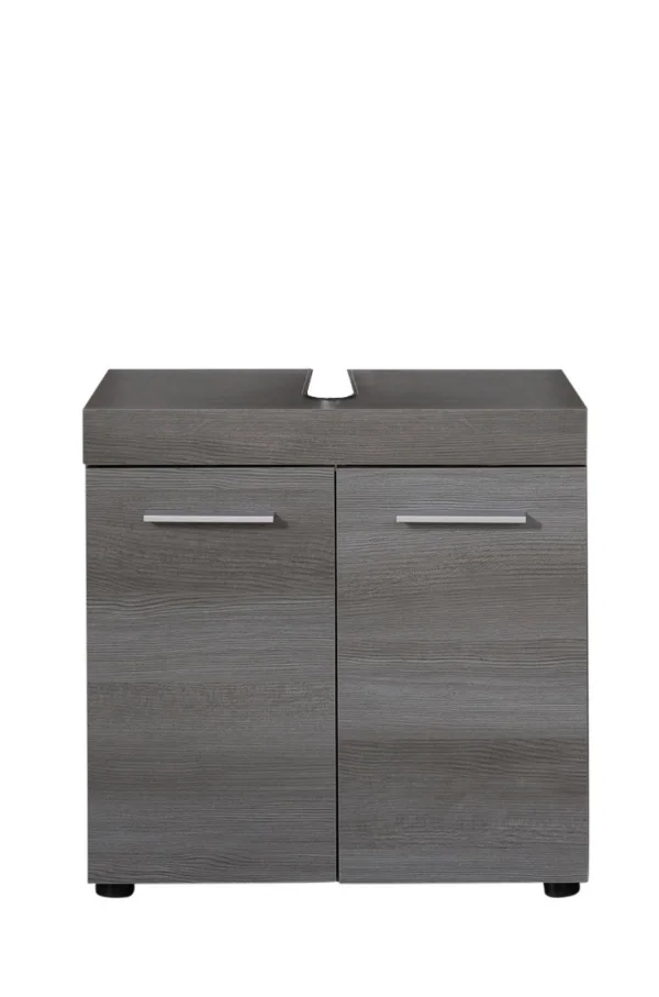 RunnerMoon Waschbeckenunterschrank Eiche Dekor.