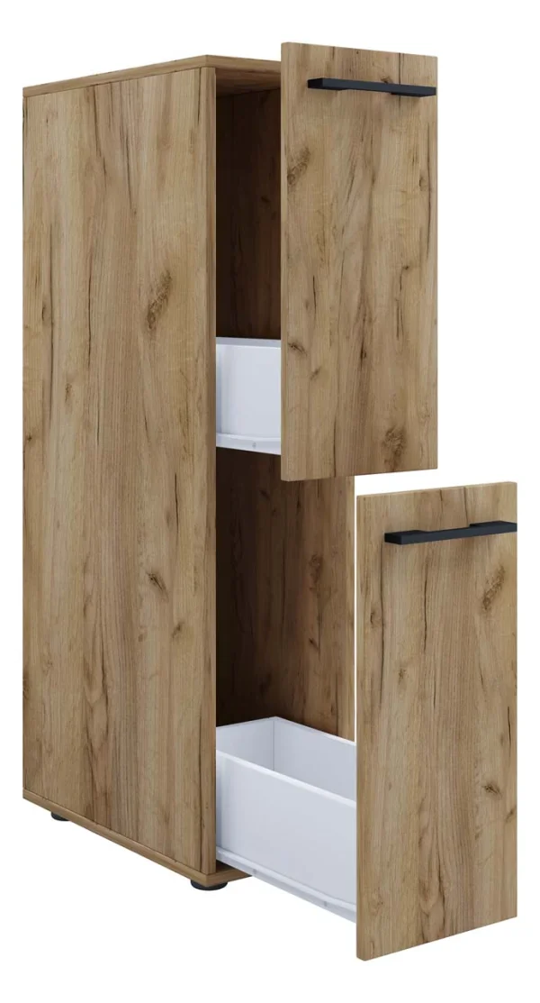 SadiloL Badschrank Eiche dekor.
