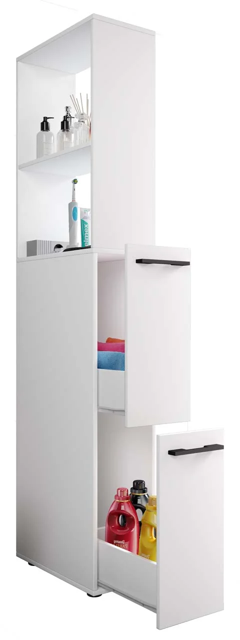 SadiloXL Badschrank weiß.