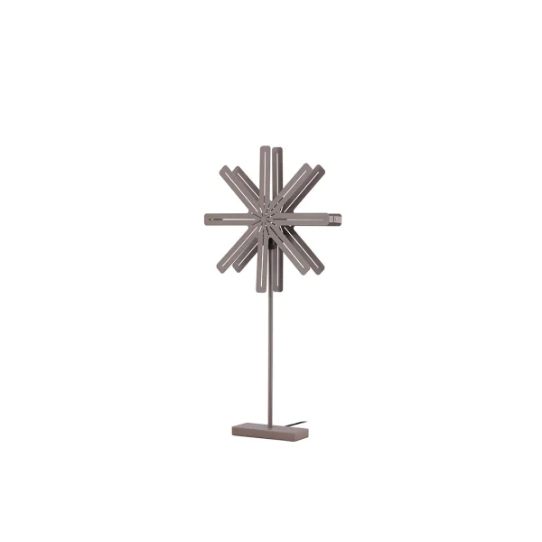 Säfsen Weihnachtsstern Tischlampe mocca.