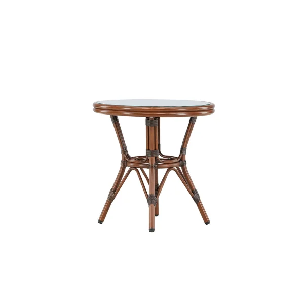 Sagres Cafétisch Ø60cm braun.