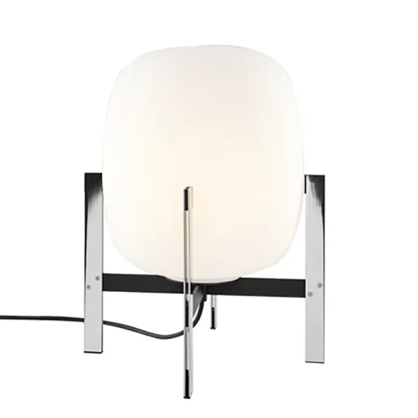 Santa & Cole - Cestita Metálica Tischleuchte, weiß, Stahl